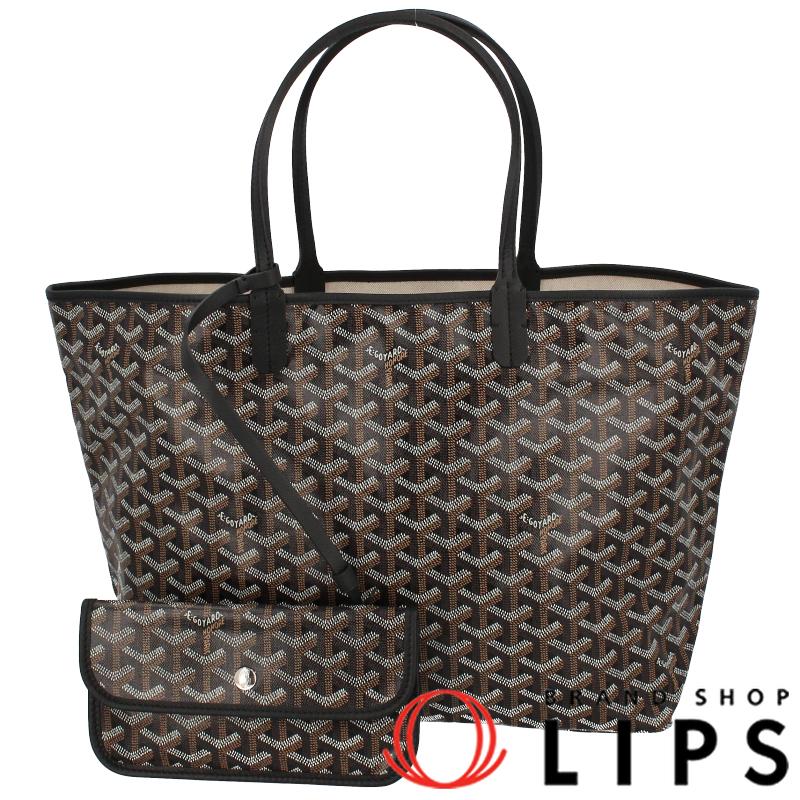 ゴヤール サンルイPM PVC/レザー レディース トートバッグ  