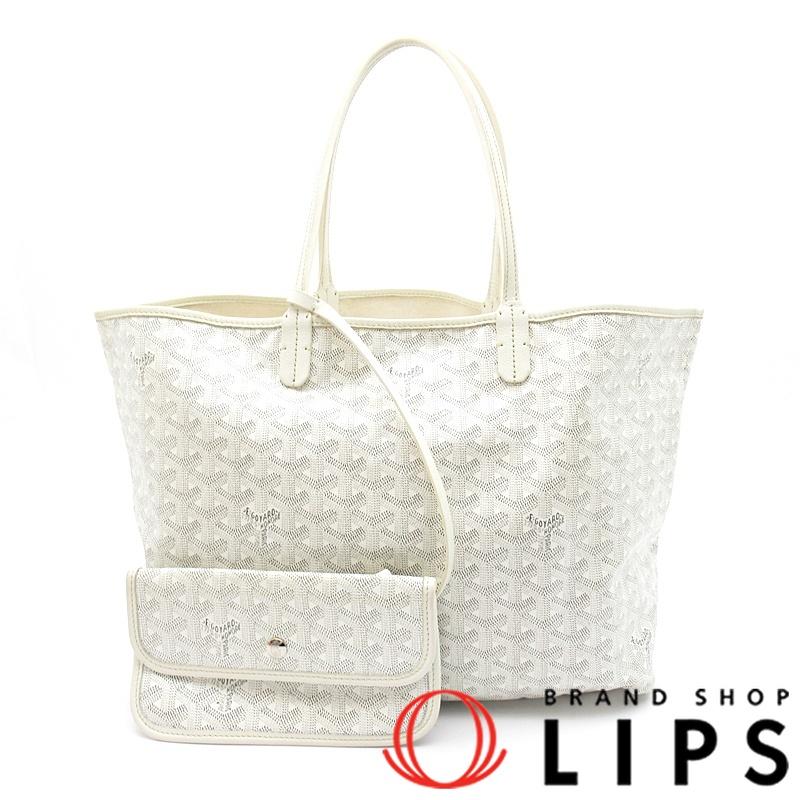 GOYARD（ゴヤール） サンルイPM PVC/レザー レディース トートバッグ