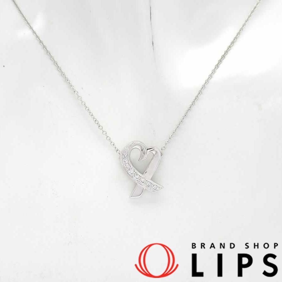 肌触りがいい 決算sale ティファニー ラビングハートダイヤネックレス K18wg ホワイトゴールド製 仕上げ済 美品 中古 人気カラー再販 Www Skylanceronline Com
