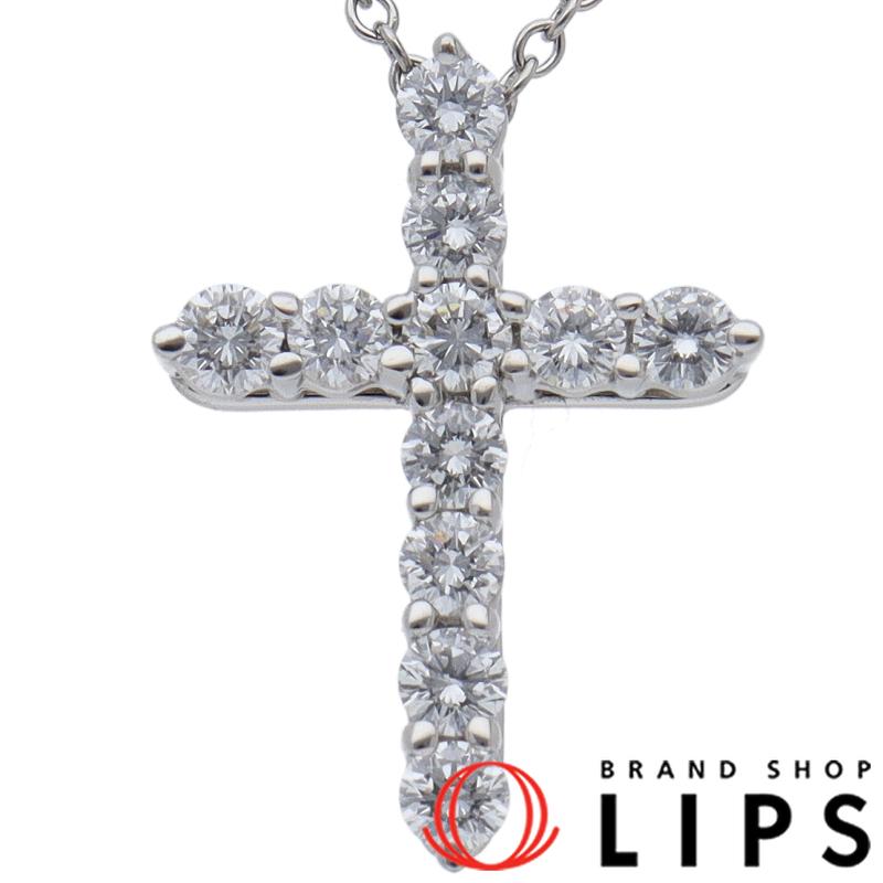 TIFFANY&Co. ティファニー スモールクロスダイヤネックレス 60007429/D  