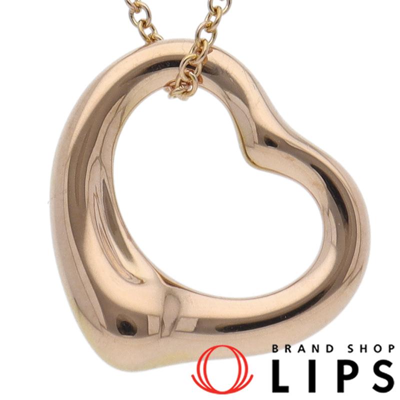 TIFFANY&Co.（ティファニー） オープンハートネックレス K18PG