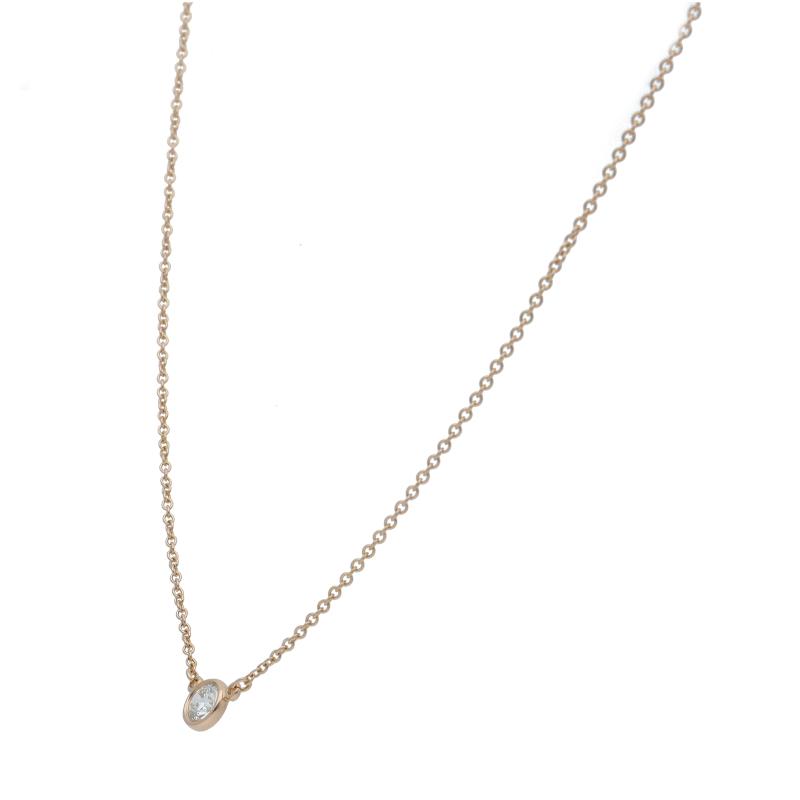 TIFFANY&Co.（ティファニー） バイザヤード1Pダイヤネックレス D:0.21 