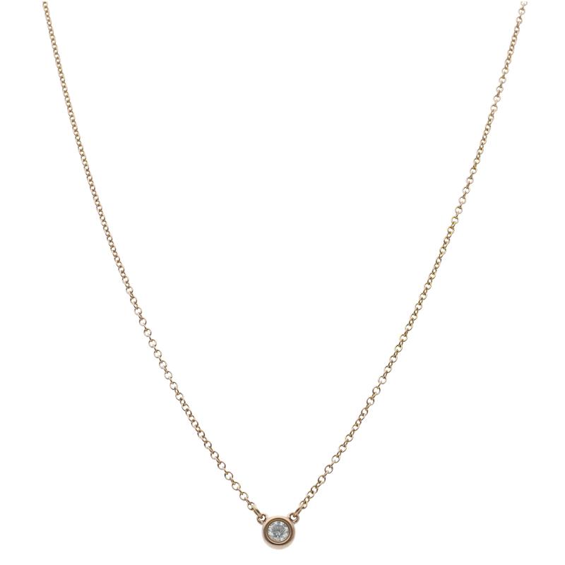TIFFANY&Co.（ティファニー） バイザヤード1Pダイヤネックレス
