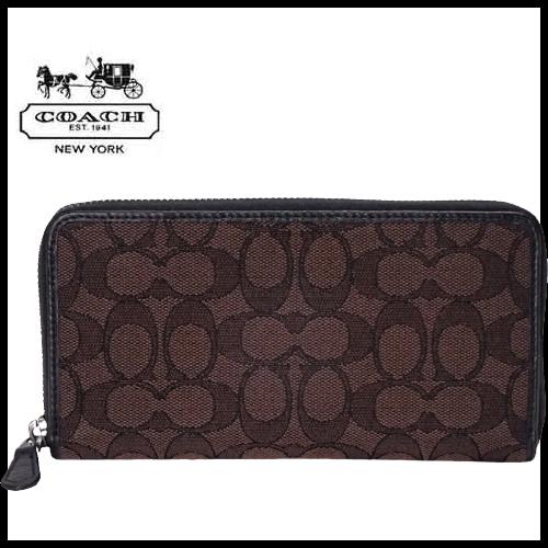 コーチ COACH メンズ 長財布 財布 アウトレット シグネチャー コーチ 