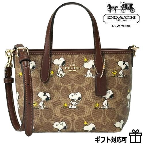 COACH（コーチ） セール バッグ スヌーピ ー ミニバッグ レディース