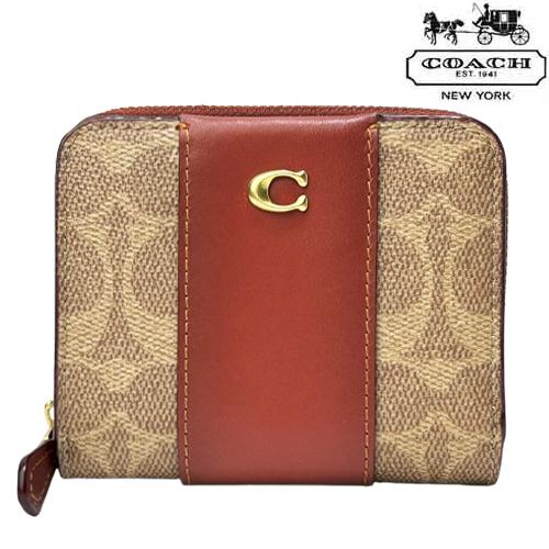 新品　未使用COACH コーチ二つ折り財布 レディース 小銭入れ お札入れ コーチ 二つ折り財布（札入れ） 財布 レディース シグネチャー