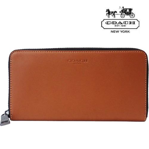 COACH（コーチ） 財布 長財布 メンズ アウトレット 本革 ジップ 