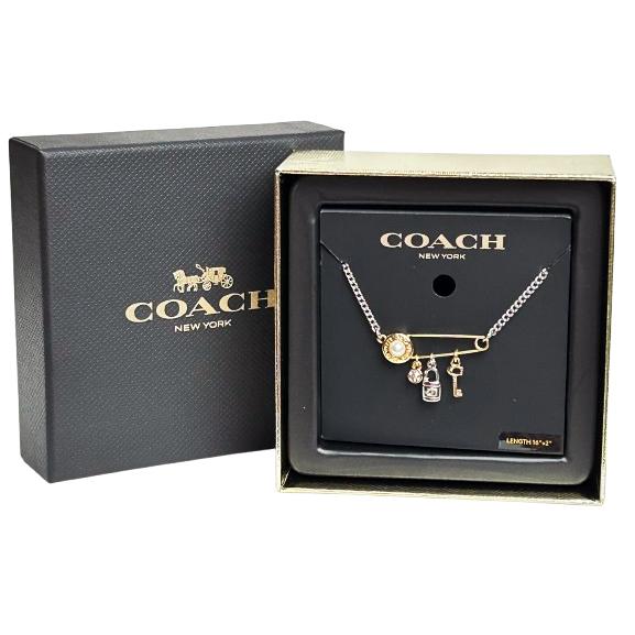 COACH セール コーチ ネックレス レディース ロック 南京錠 COACH セール コーチ ネックレス レディース ロック 南京錠