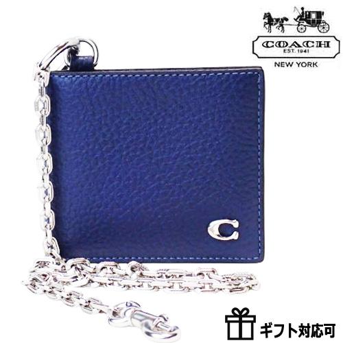 COACH（コーチ） 財布 メンズ ニつ折り財布 アウトレット 本革 2つ折り