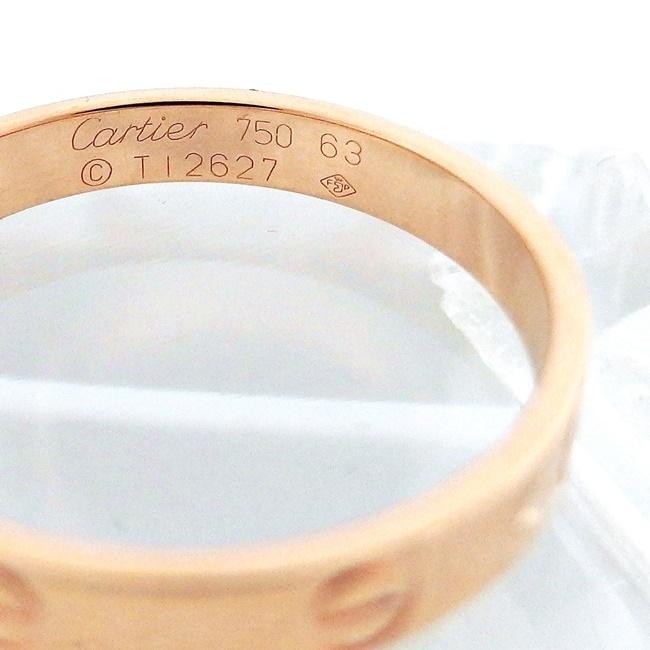 Cartier 【CARTIER/カルティエ】750PG ピンクゴールド リング Cartier 【CARTIER/カルティエ】750PG ピンクゴールド リング