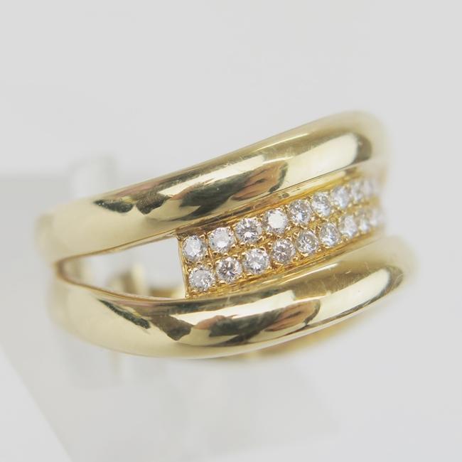 ミラショーン（mila schon）】ゴールド 750 指輪 ダイヤモンド 0.330ct