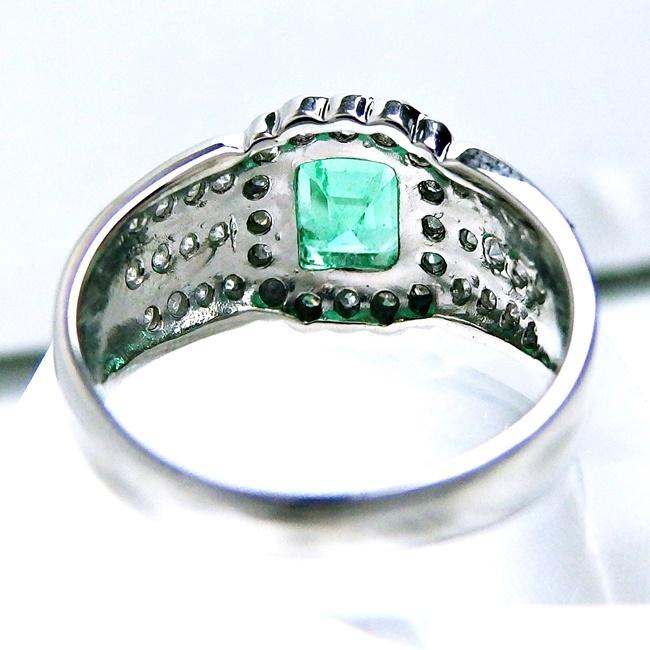 Pt900 ☆リング 指輪 ◇エメラルド1.40ct 5月誕生石 