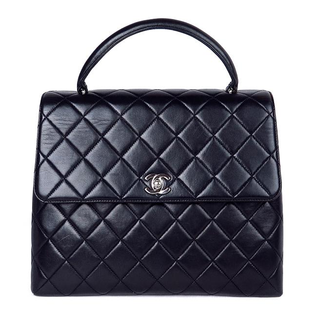 CHANEL 【CHANEL/シャネル】マトラッセ ラムスキン ハンドバッグ  