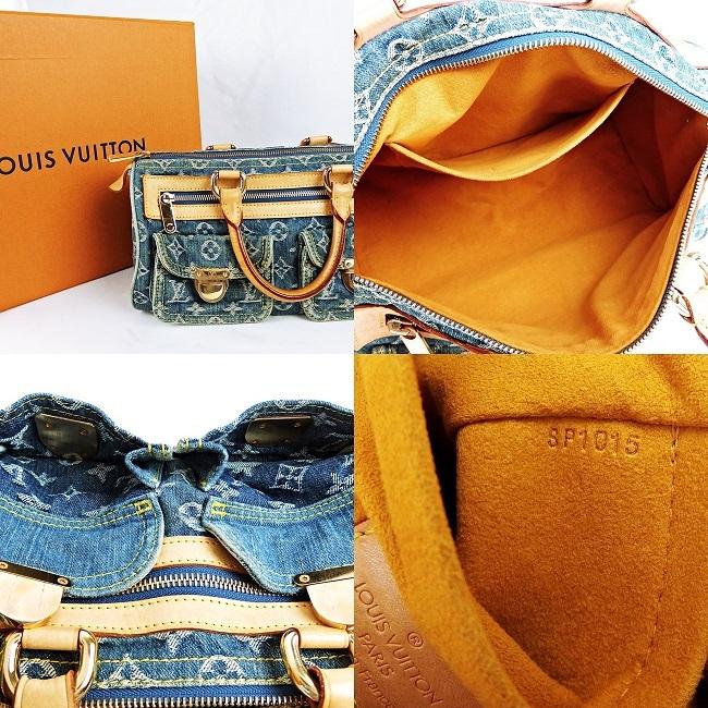 【LOUIS VUITTON/ルイヴィトン】デニム ★ネオスピーディ M95109 モノグラム 【中古】 /b10023748｜brandshop-takeichi｜09