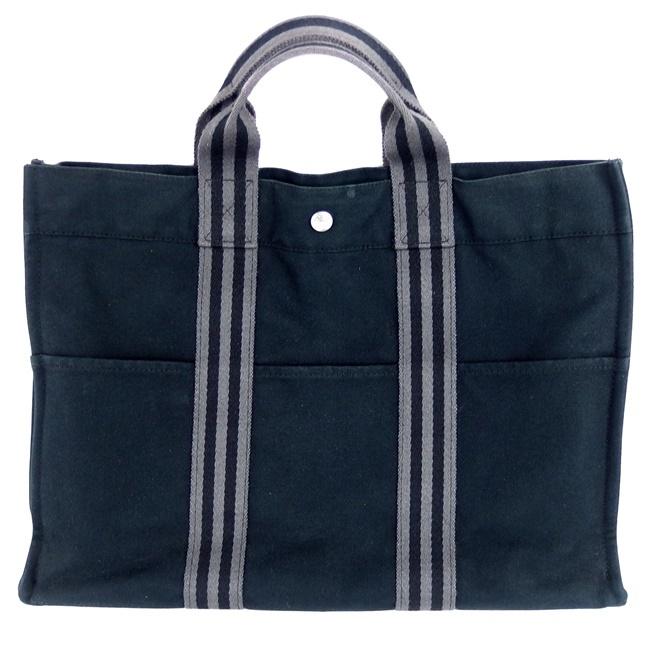 HERMES 【エルメス】キャンバス ☆エールライントート バッグ HERMES 【エルメス】キャンバス ☆エールライントート バッグ