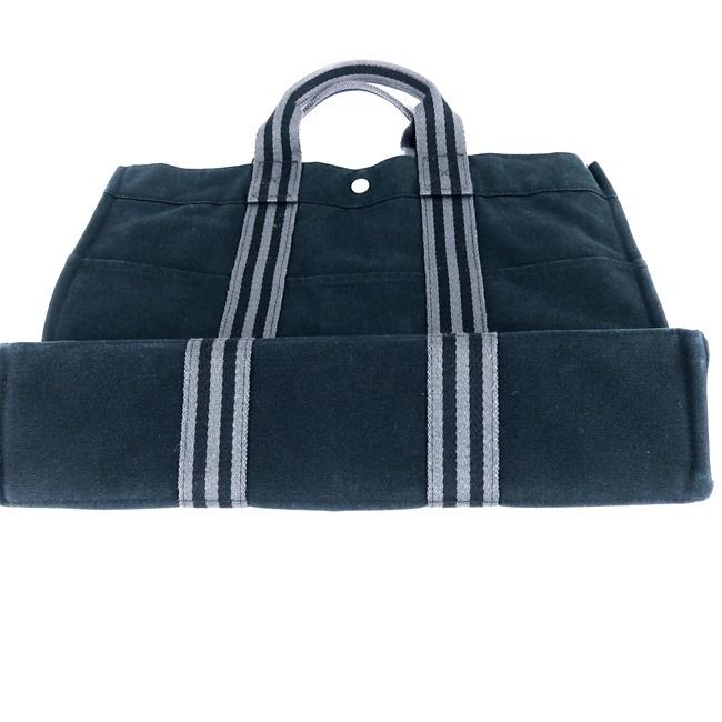 HERMES 【エルメス】キャンバス ☆エールライントート バッグ HERMES 【エルメス】キャンバス ☆エールライントート バッグ