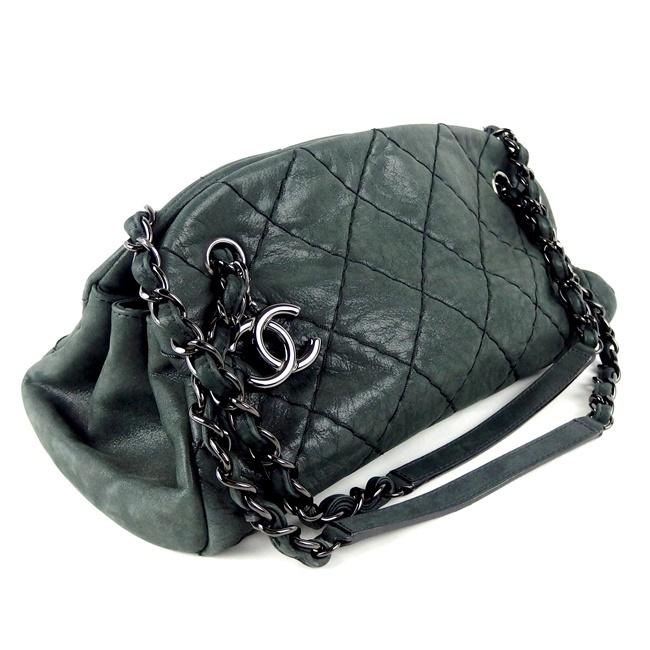 CHANEL 【シャネル】スパークルレザー ☆マドモアゼルボーリング  