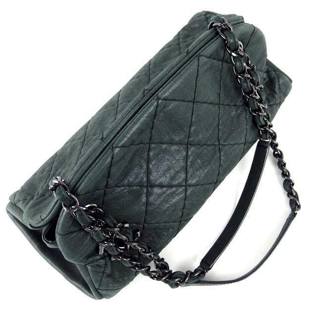 CHANEL 【シャネル】スパークルレザー ☆マドモアゼルボーリング  