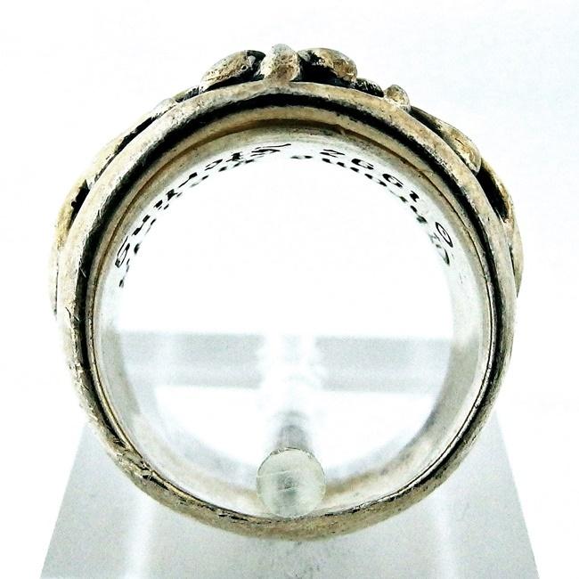 CHROME HEARTS 【クロムハーツ】SV ☆リング ◇ダイヤ CHROME HEARTS 【クロムハーツ】SV ☆リング ◇ダイヤ