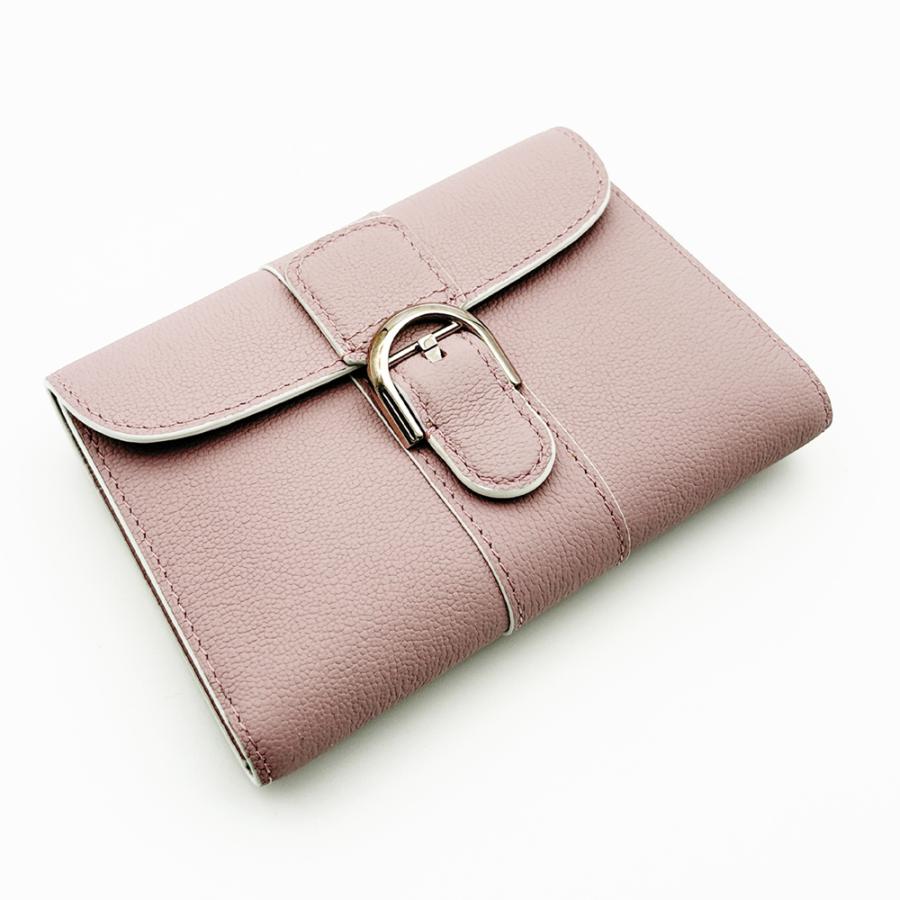 デルヴォー ブリヨン コンパクトウォレット 二つ折り財布 AB0493