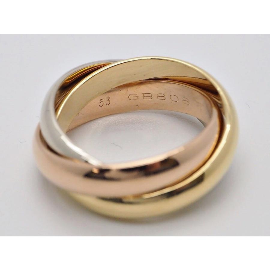 カルティエ Cartier トリニティリング 53 スリーゴールド クラシック 3連リング 指輪 12号位 レディース ロゴなし 中古 E Uprise Yahoo ショップ 通販 Yahoo ショッピング