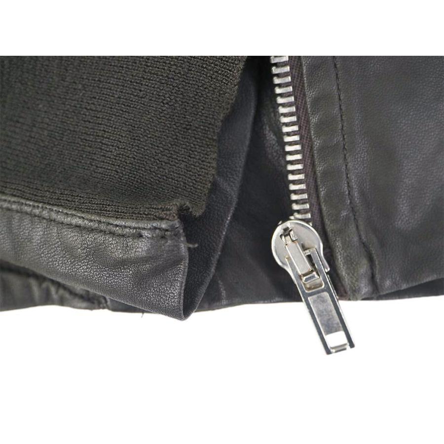 Rick Owens リックオウエンス レザージャケット カーキ M Rick Owens リックオウエンス レザージャケット カーキ M
