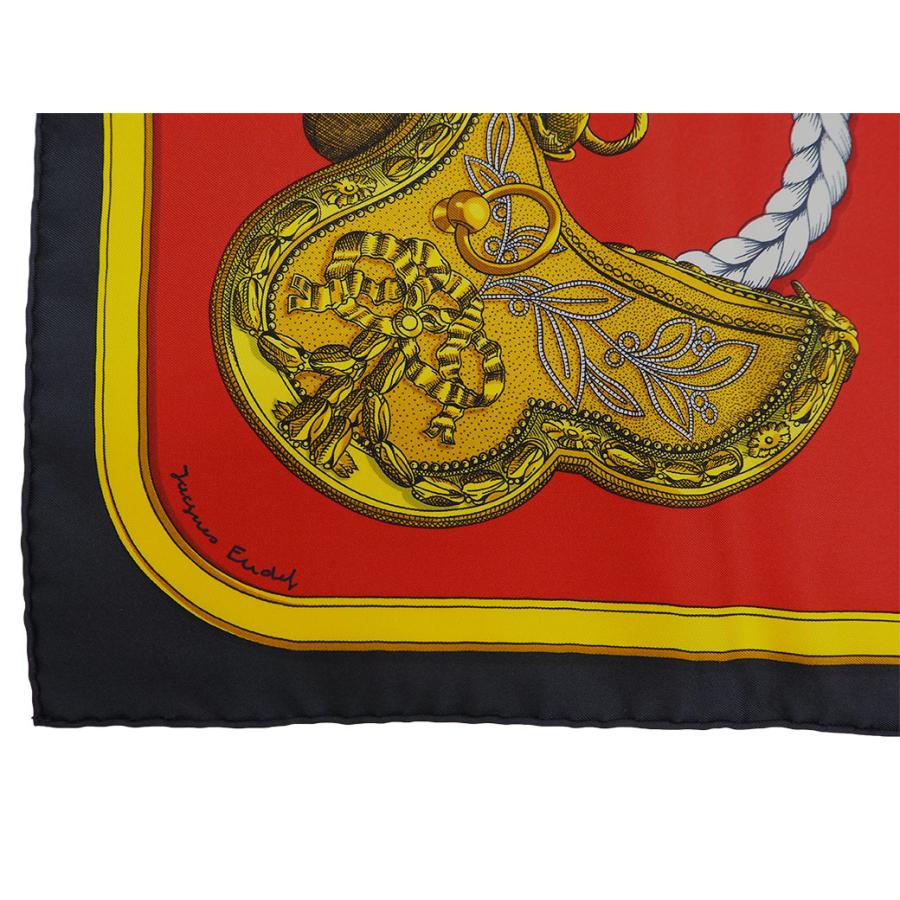 HERMES（エルメス） スカーフ カレ90 馬柄 中古 GRAND APPARATJacques
