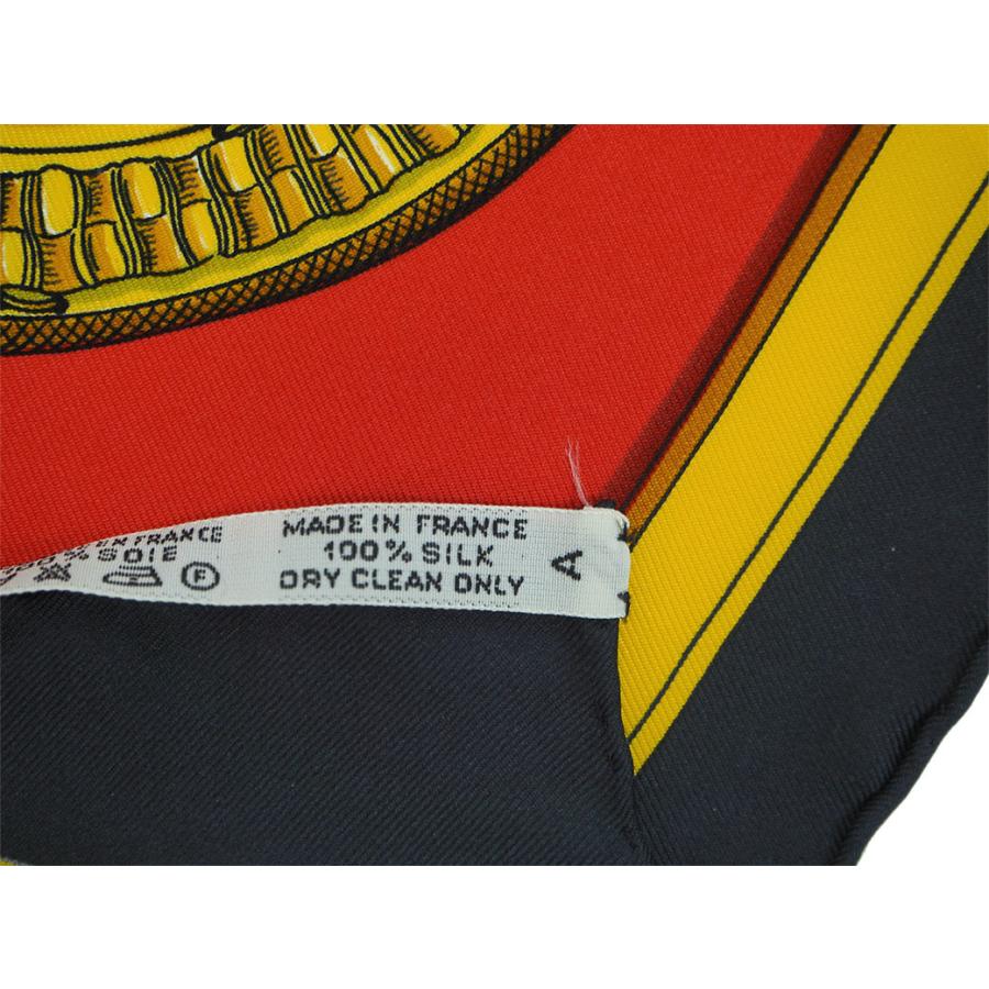 HERMES（エルメス） スカーフ カレ90 馬柄 中古 GRAND APPARATJacques