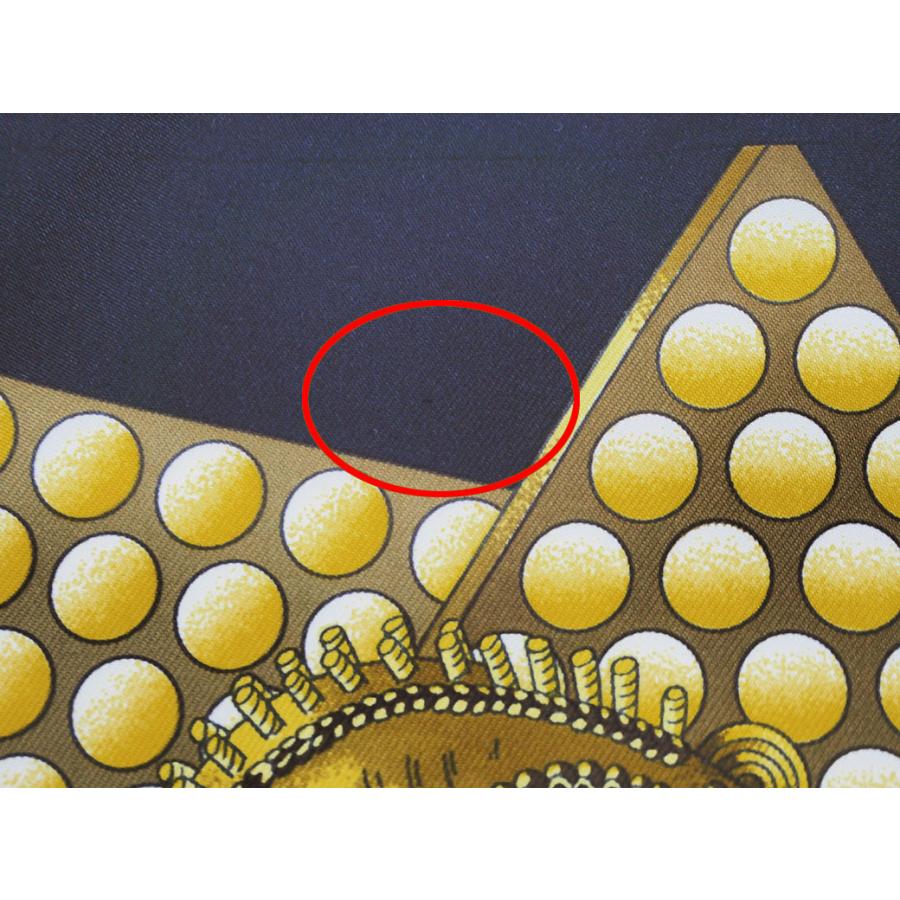 HERMES/エルメス カレ90 首長達の金 スカーフ i_024 HERMES（エルメス） カレ 90 カレ90 スカーフ L'OR DES CHEFS 首長達の