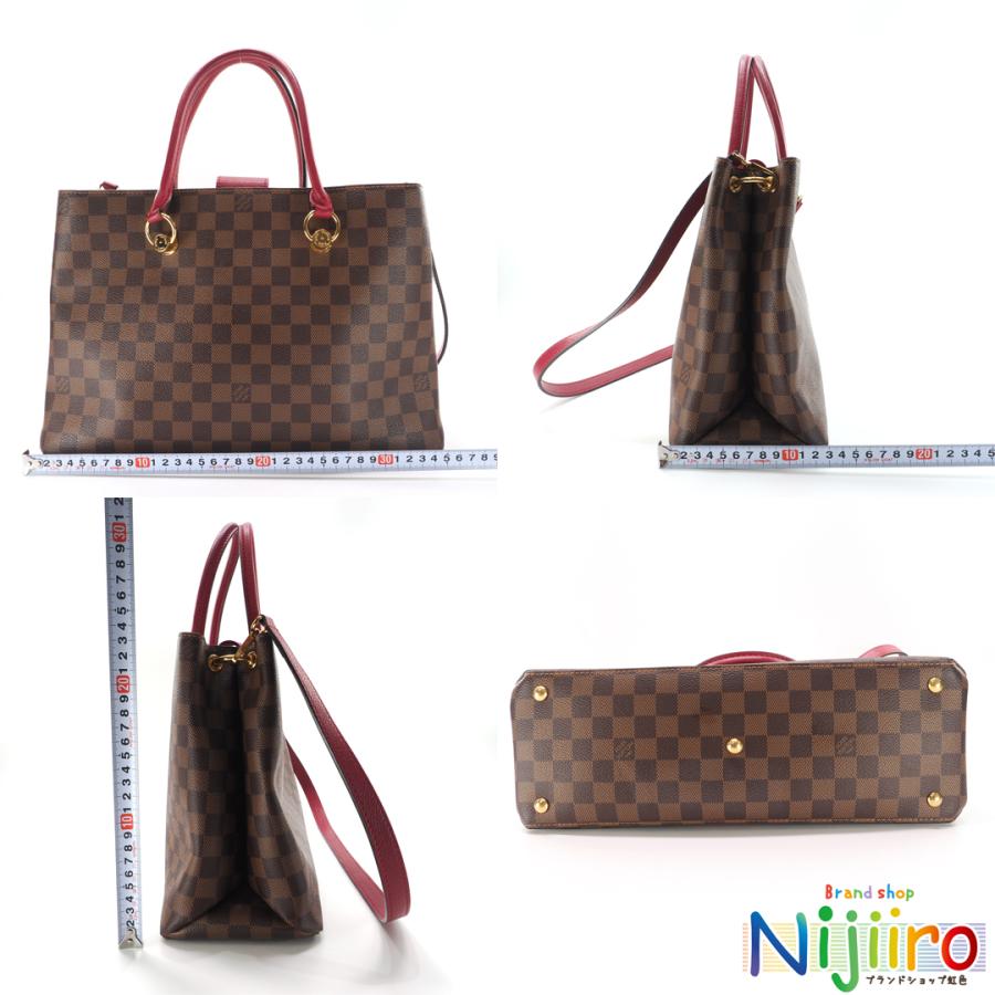 LOUIS VUITTON 【極美品】ルイヴィトン ダミエ エベヌ LV LOUIS VUITTON 【極美品】ルイヴィトン ダミエ エベヌ LV