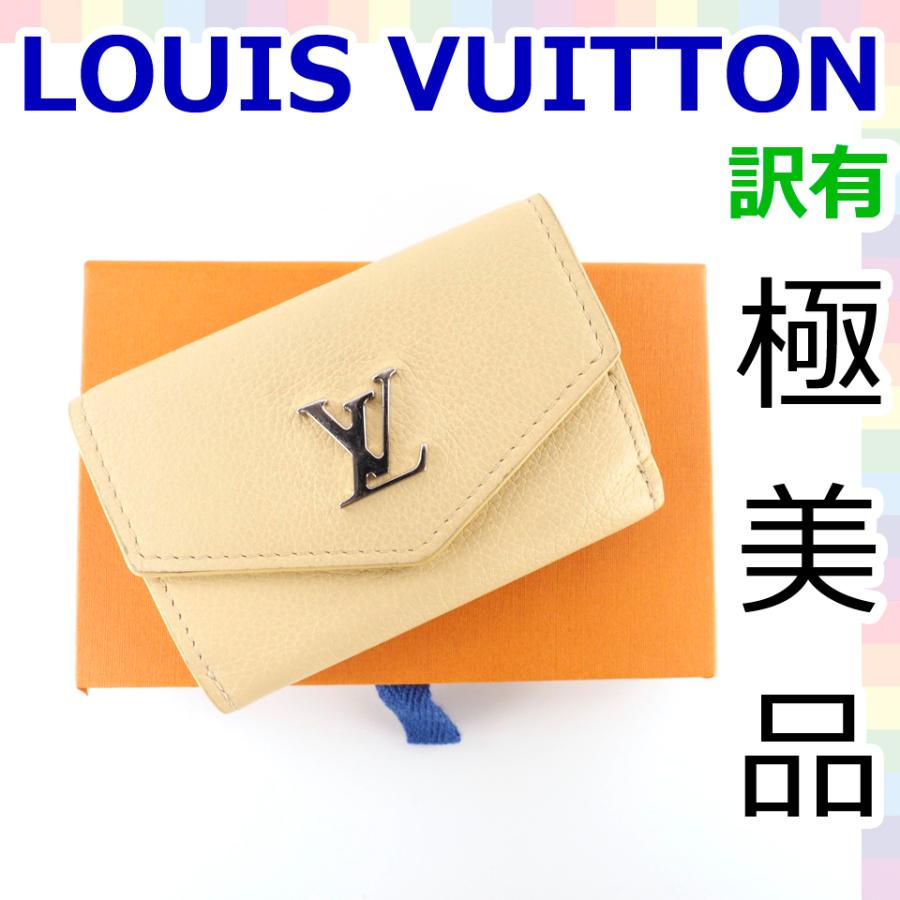 最新作の ロックミニ 美品 コンパクトウォレット LOUISVUITTON ポルトフォイユ 折り財布