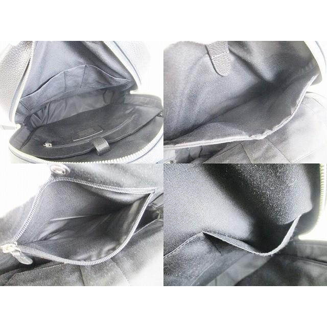 COACH（コーチ） ぺブルレザー リュックサック バックパック メンズ