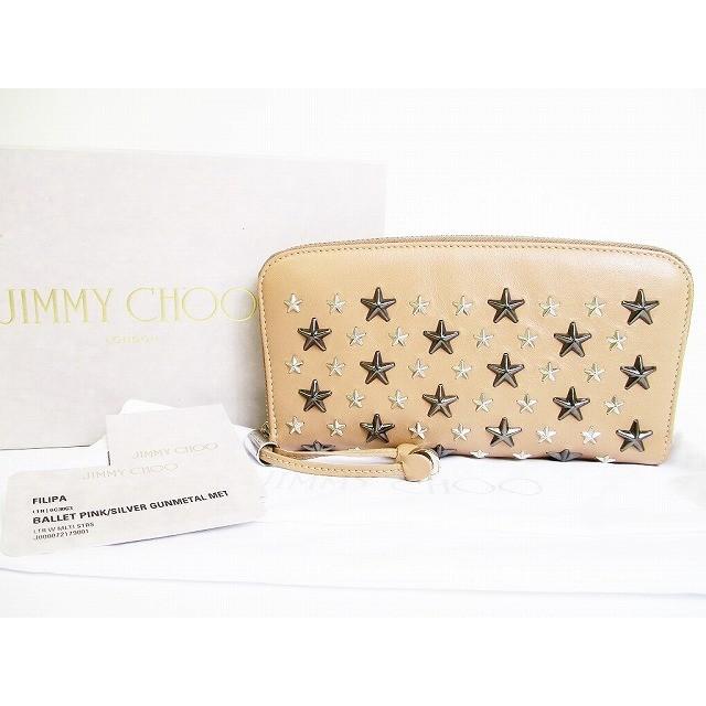 ジミーチュウ Jimmy Choo メタル スタッズ カーフレザー FILIPA 