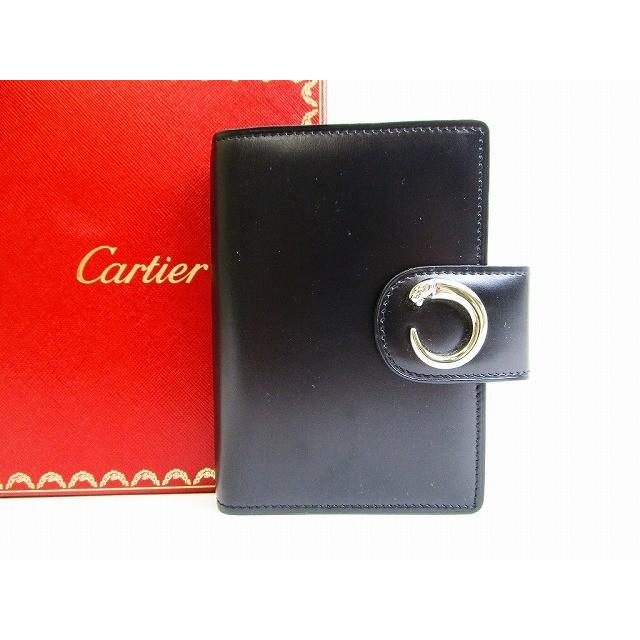 カルティエ Cartier パンテール ドゥ カルティエ 手帳カバー システム手帳 アジェンダ メンズ レディース 【未使用】 :7532