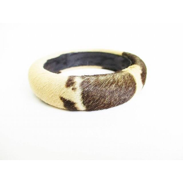 BOTTEGA VENETA（ボッテガ・ヴェネタ） ヘアカーフ ファー バングル