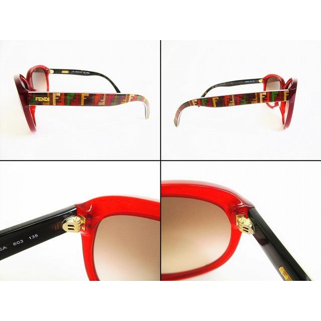 【送料無料】FENDI ズッカ サングラス FENDI フェンディ ロゴ ズッカ プラスティック レンズ