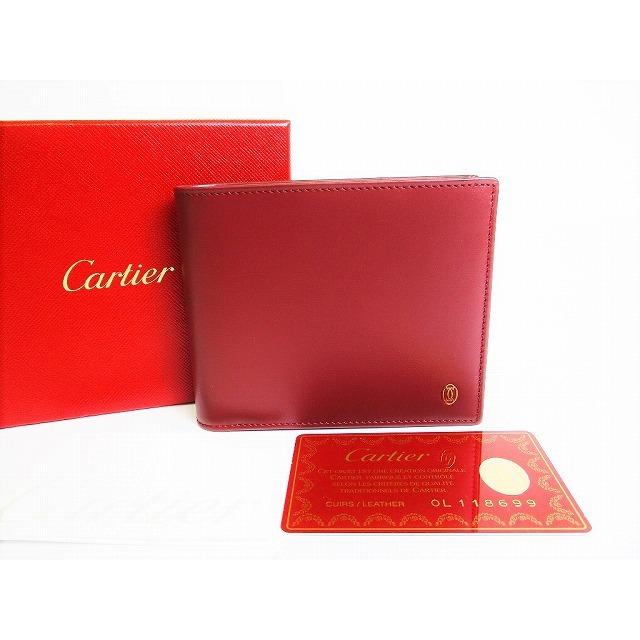 カルティエ Cartier パシャ カーフレザー ゴールド金具 二つ折り ウォレット 札入れ コンパクト財布 メンズ レディース 未使用保管品 8055 東京のブランドショップ 通販 Yahoo ショッピング