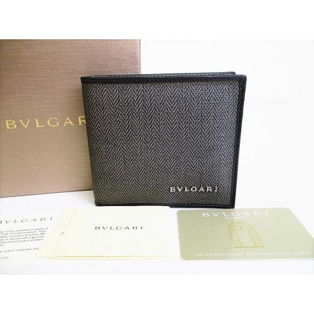 激安正規品 新古品 レディース メンズ コンパクト財布 財布 2つ折り ウィークエンド Bvlgari ブルガリ 財布