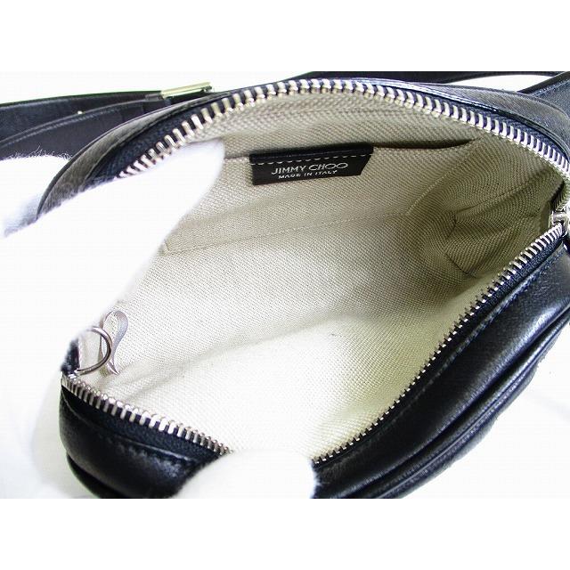 JIMMY CHOO ジミーチュウ Jimmy Choo レザー ウエストバッグ ボディ