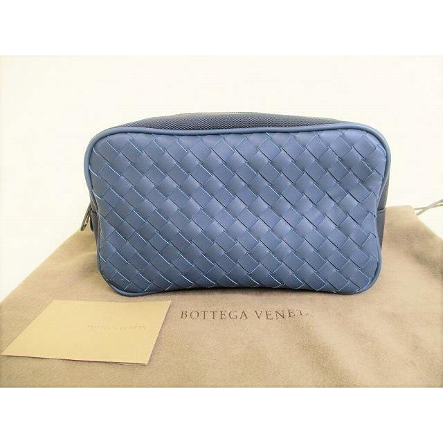 最安値に挑戦 ボッテガヴェネタ Bottega Veneta イントレチャート レザー キャンバス ポーチ クラッチバッグ セカンドバッグ メンズ レディース レア 未使用保管品 手数料安い Atempletonphoto Com