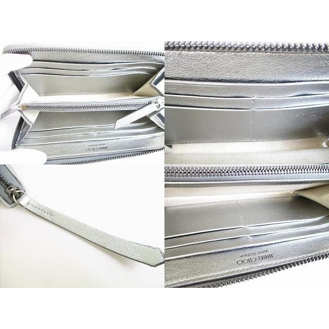 JIMMY CHOO ジミーチュウ Jimmy Choo ネフェル エンボス レザー 