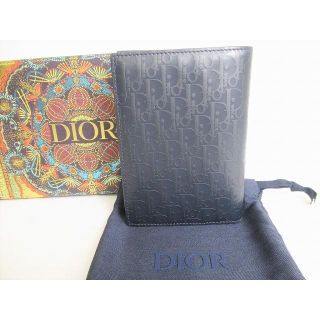 クリスチャン ディオール 東京のブランドショップのクリスチャン パスポートケース カバー Christian Dior オブリーク ディオール レザー パスポートカバー メンズ レディース 未使用保管品 8745 東京のブランドショップ 人気提案