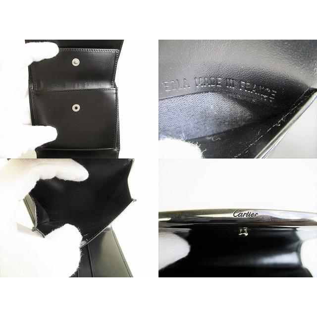 【未使用級】 カルティエ　ラブコレクション　折り財布　✨付属品完備 LOVE（Cartier） カルティエ Cartier ラブコレクション レザー 2つ折り