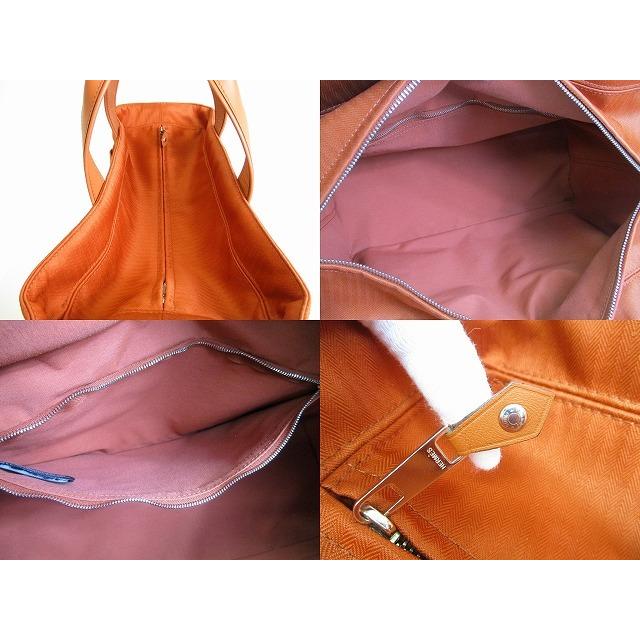 HERMES エルメス トワルシェブロン レザー アカプルコ MM ハンドバッグ  