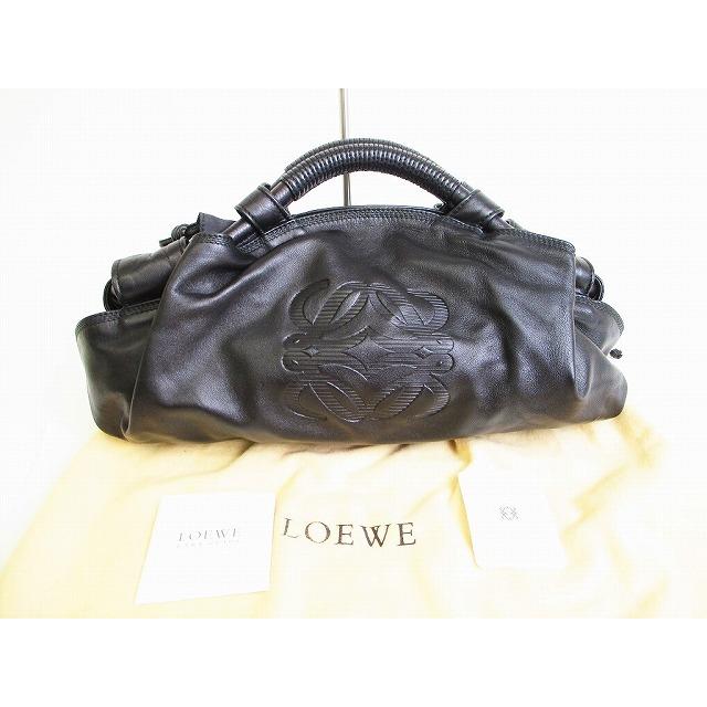 ロエべ LOEWE ナッパアイレ ハンドバッグ パーティーバッグ 【展示保管 
