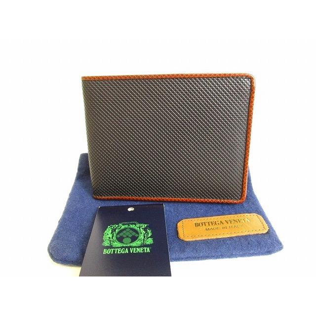 BOTTEGA VENETA ボッテガヴェネタ ヴィンテージ レザー 2つ折り 札入れ  