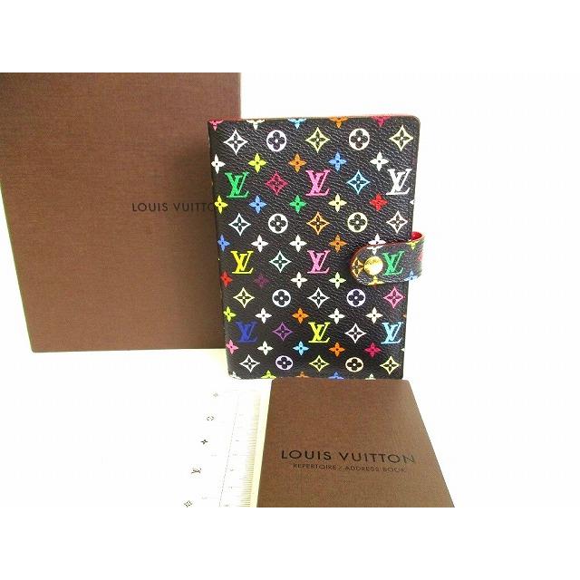 ルイヴィトン LOUIS VUITTON マルチカラー アジェンダ PM 手帳カバー 