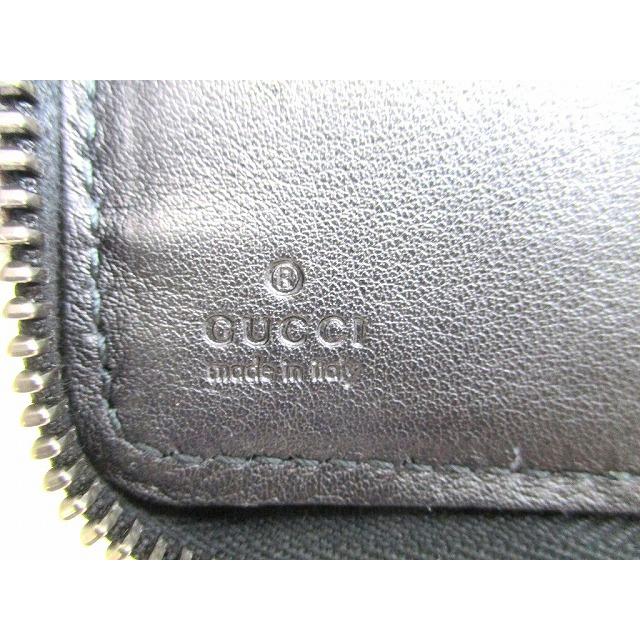 GG グッチ GUCCI シマ レザー オーガナイザー ラウンド GG グッチ GUCCI シマ レザー オーガナイザー ラウンド