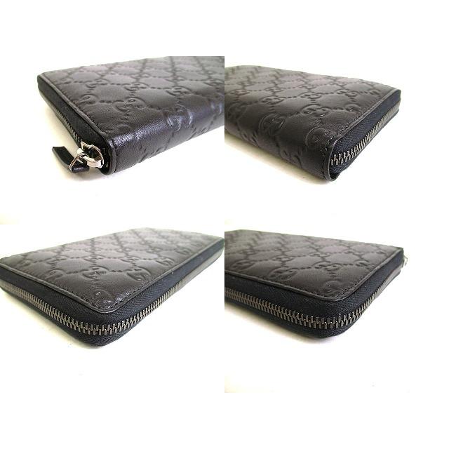 GG グッチ GUCCI シマ レザー オーガナイザー ラウンド GG グッチ GUCCI シマ レザー オーガナイザー ラウンド