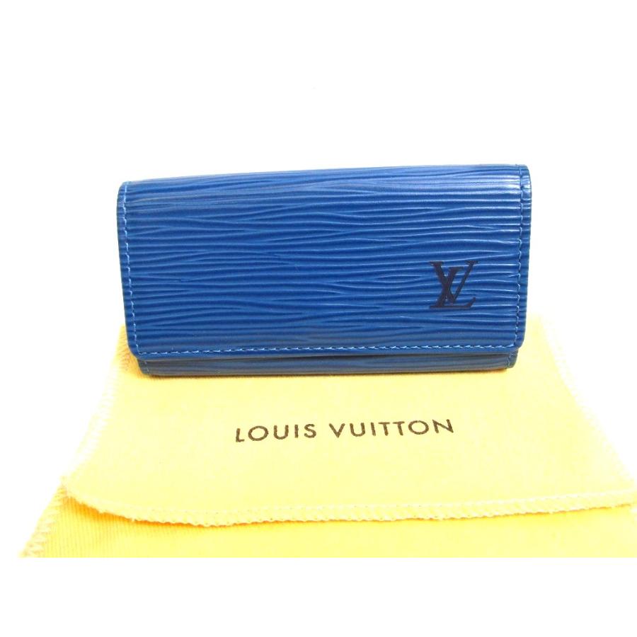 ☆未使用！保管品！ルイ ヴィトン エピ ミュルティクレ 4 4連キー